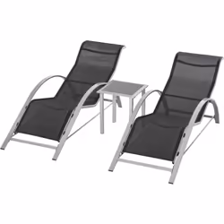 Descrizione: Porta un tocco di vivacità al tuo giardino con questo pratico set da 2 lettini sdraio e tavolino Outsunny! Le sd ...