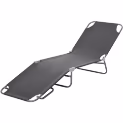 Descrizione: Vuoi portare il comfort in giro con te? Il lettino da giardino Outsunny ti permetterà di prendere il sole in spi ...