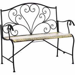 Descrizione: Un giardino non è completo senza una panchina su cui rilassarsi! Proprio come questo modello in perfetto stile v ...