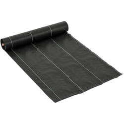 Outsunny - Telo Nero Pacciamatura 50x2m per Orto, Serra, Giardino
