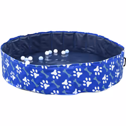 Descrizione: Anche il tuo amico a quattro zampe ha voglia di tuffarsi? Regalagli una piscina per cani tutta per lui! Questo m ...
