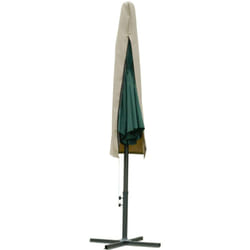 Copertura per Ombrellone Impermeabile e Antistrappo Cachi - Outsunny
