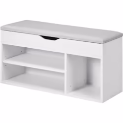 Descrizione: Il mobile scarpiera HOMCOM è il complemento di arredo versatile che non può mancare nella tua casa. Gli spazi pr ...