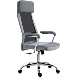 Vinsetto - Sedia da Ufficio Ergonomica Girevole, Dondolamento e Altezza Regolabile