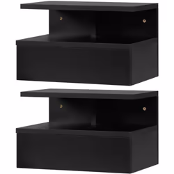 Descrizione: Questo set da 2 comodini con cassetto HOMCOM porta stile e praticità nella tua camera da letto. Con il loro desi ...