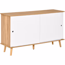 Descrizione: Porta una ventata di freschezza nella tua casa con la credenza moderna HOMCOM. Ideale da abbinare a diversi tipi ...