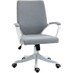 Vinsetto - Poltrona da Ufficio Ergonomica Altezza Regolabile Girevole e con Ruote