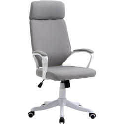Vinsetto - Sedia Ergonomica con Poggiatesta Altezza Regolabile e Funzione Dondolo
