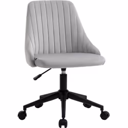 Descrizione: Lavorare alla scrivania unendo comfort ed eleganza è facilissimo con questa sedia da ufficio Vinsetto! Il design ...