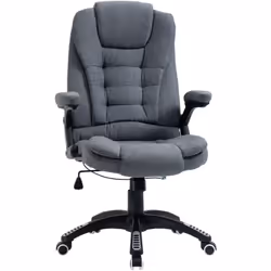 Descrizione: Lavorare alla scrivania in modo confortevole è possibile con la sedia da ufficio Vinsetto. La sua linea ergonomi ...