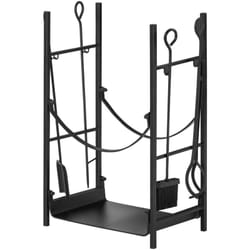 Portalegna da Interno ed Esterno Fino 70 kg di Legna - Outsunny