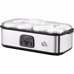 Descrizione: Ti piace l'idea di preparare lo yogurt in casa con tutti i tuoi gusti preferiti? Scegli la yogurtiera HOMCOM per ...