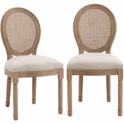 Descrizione: Stai cercando delle sedute confortevoli e ricercate? Questo set con 2 sedie imbottite HOMCOM fa per te. Il desig ...
