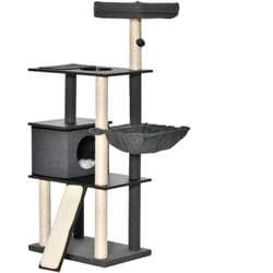 Albero Tiragraffi per Gatti Adulti e Gattini da 146cm - Pawhut