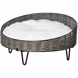 Descrizione: Regala ai tuoi amici a 4 zampe sonni confortevoli con il lettino per animali PawHut. Il rivestimento in rattan P ...