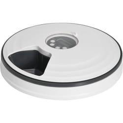Pawhut - Distributore Automatico Cibo Cani e Gatti con 6 Pasti Ciotole