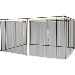 Outsunny - Zanzariera per Gazebo, Tende Zanzariera di Ricambio