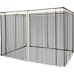 Outsunny - Zanzariera per Gazebo, Tende Zanzariera di Ricambio Universale