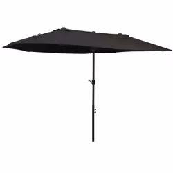 Descrizione: L'ombrellone da giardino doppio di Outsunny è il tuo alleato perfetto per creare un'ampia zona d'ombra nei tuoi  ...