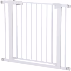 Descrizione: Stai cercando un cancelletto di sicurezza per i tuoi animali? Questa porta in metallo bianco ti permette di tene ...