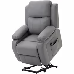 Descrizione: Rendi il relax e il comfort ancora più facilitati con la poltrona alzapersona HOMCOM con reclinazione elettrica, ...