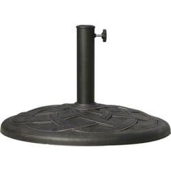 Outsunny - Base Ombrellone in Resina 19kg Φ54.5cm per Cortile e Giardino