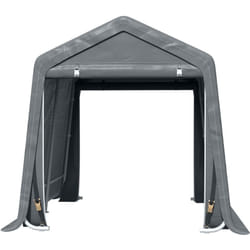 Outsunny - Tendone Garage all'Aperto 2.8x2.4 m per Auto, Moto e Bici