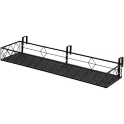Outsunny - Fioriera da Esterno con Ganci per Ringhiera, 100x31x12cm