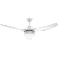 Homcom - Ventilatore a Soffitto con Luce led 3 Modalità 6 Velocità Telecomando