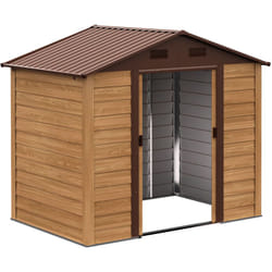 Outsunny - Casetta da Giardino Porta Attrezzi 152x235.7x208.7cm