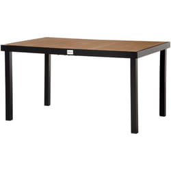 Tavolo da Giardino per 6 Persone in Plastica e Alluminio - Outsunny