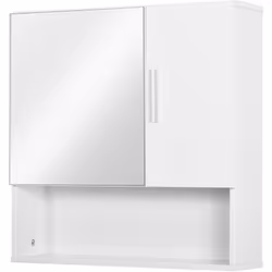 Descrizione: Ottimizza i tuoi spazi e aggiungi un tocco di stile con la specchiera bagno kleankin. Lo specchio sarà il tuo as ...