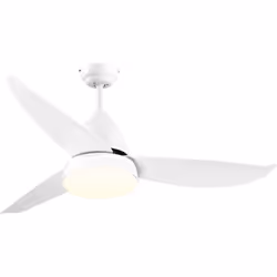 Descrizione: Rinfresca la tua casa grazie al tuo nuovo ventilatore a soffitto con luce HOMCOM. Pratico e versatile, ha 3 pale ...