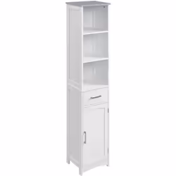 Descrizione: Massimizza lo spazio e riduci al minimo il disordine con l'armadietto da bagno kleankin. Questo armadietto moder ...
