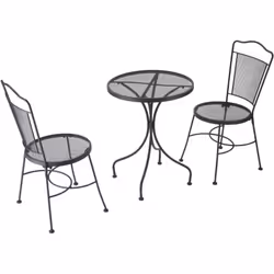 Descrizione: Trascorri il tempo libero in compagnia con questo set da giardino Outsunny! Composto da 2 sedie e un tavolino da ...