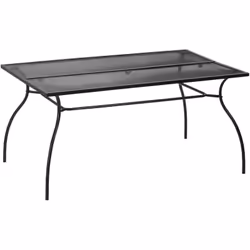 Descrizione: Grazie al suo design semplice questo tavolo da giardino Outsunny è perfetto per diversi spazi. La struttura in m ...