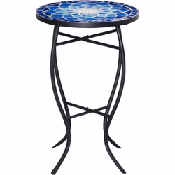 Descrizione: Per un'aggiunta unica ai tuoi mobili da giardino, scegli questo bellissimo tavolino Outsunny. Realizzato con un ...