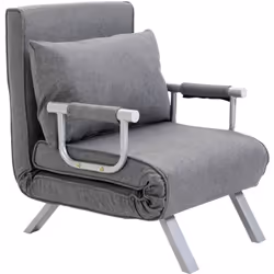 Descrizione: Questa poltrona letto HOMCOM è l'ideale per il tuo soggiorno, lo studio o il salotto, perfetta per accogliere os ...