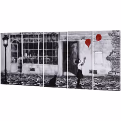 Descrizione: Vuoi decorare la tua casa? Le nostre stampe su tela HOMCOM per pareti sono ciò che fa per te. Stampata da un pro ...