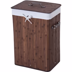 Descrizione: Un cesto portabiancheria dal tocco elegante è ciò che serve in ogni casa. Questo modello proposto da HOMCOM è re ...