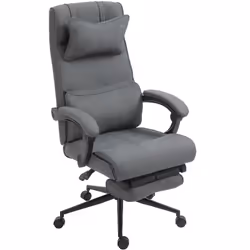 Descrizione: Goditi il massimo del comfort con questa sedia ergonomica per computer Vinsetto.Questa sedia con braccioli è dot ...