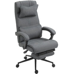 Sedia Ergonomica da Ufficio e Studio Altezza Regolabile con Poggiatesta - Vinsetto