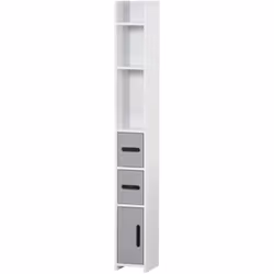 Descrizione: Massimizza lo spazio nei tuoi ambienti e tieni tutto in ordine con la colonna bagno kleankin. Il design stretto ...