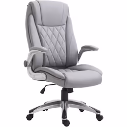 Descrizione: Con questa sedia da ufficio HOMCOM godrai di un bel comfort in ufficio o nel tuo studio. Dotata di un'imbottitur ...