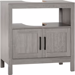 Descrizione: Il mobile sotto lavabo kleankin ti offre uno spazio extra per i tuoi prodotti da bagno. Con un ripiano aperto e ...