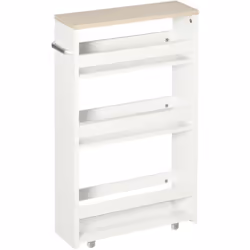 Descrizione: Il carrello bagno kleankin è l'alleato perfetto per chi ha spazi ridotti. Ha un design compatto con 3 pratici ri ...