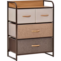 Descrizione: Vuoi tenere in ordine i tuoi oggetti con un arredo semplice ma allo stesso tempo elegante? Questa cassettiera 4 ...
