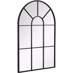 Descrizione: Cerchi un elemento d'arredo elegante per la tua casa? Scegli il nostro specchio da parete HOMCOM per il soggiorn ...