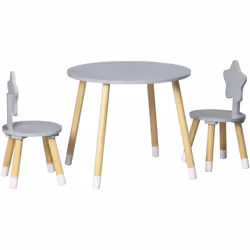 Descrizione: Crea uno spazio su misura per i più piccoli con questo set tavolo e sedie per bambini. Facile da pulire e montar ...