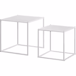 Descrizione: I tavolini da caffè HOMCOM hanno un design semplice ma allo stesso tempo elegante. Questo pratico set da 2 tavol ...